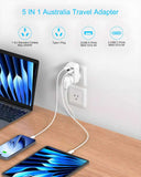 SINGLE OUTLET ADAPTOR 2 USB-A & 2 USB-C
