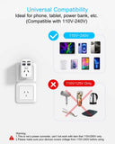 SINGLE OUTLET ADAPTOR 2 USB-A & 2 USB-C