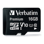 VERBATIM MicroSD Card SDHC CLASS10 16GB