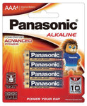 PANASONIC RED ALKALINE AAA 4PK