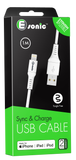 MFI ECO FRIENDLY LIGHTNING CABLE 1M
