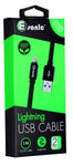 Premium Eco Lightning Flat Cable (Black)